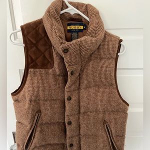 Ralph Lauren RUGBY Women’s Tweed Puffer Vest, Medium
